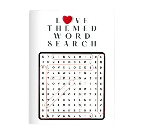 Love Quest: A Romance-Themed Word Search