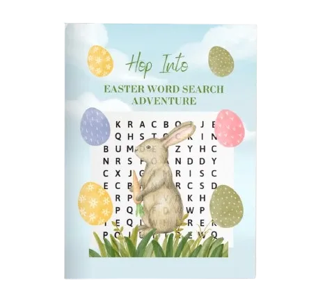 Hop Into The Season: A Fun Easter Word Search