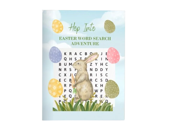 Hop Into The Season: A Fun Easter Word Search