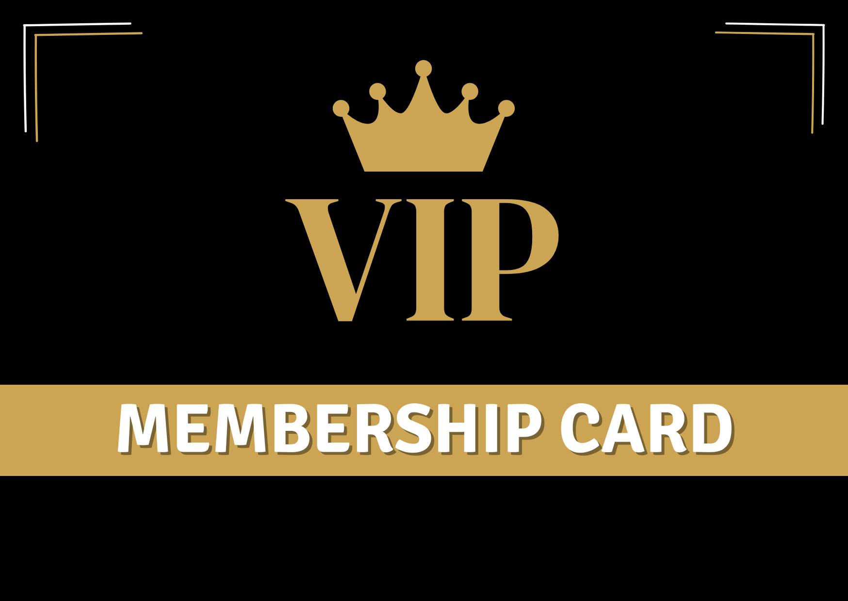 VIP Membership Card