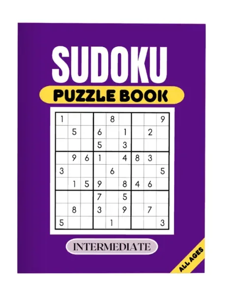 Sudoku Puzzle Book: Intermediate Level