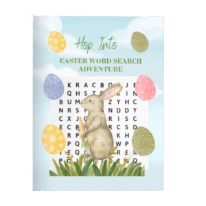 Hop Into The Season: A Fun Easter Word Search