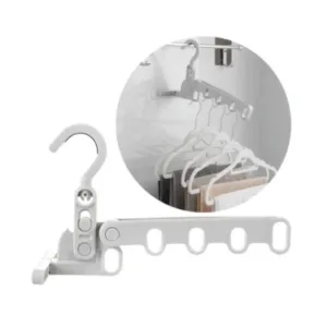 Multi-Purpose Foldable Clothing Hanger