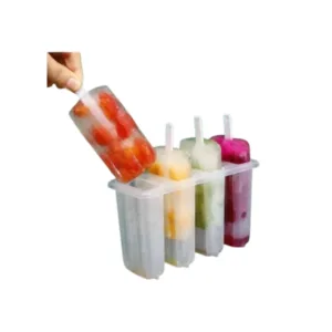 Reusable Ice Lolli / Popsicle Mold (4 per set)