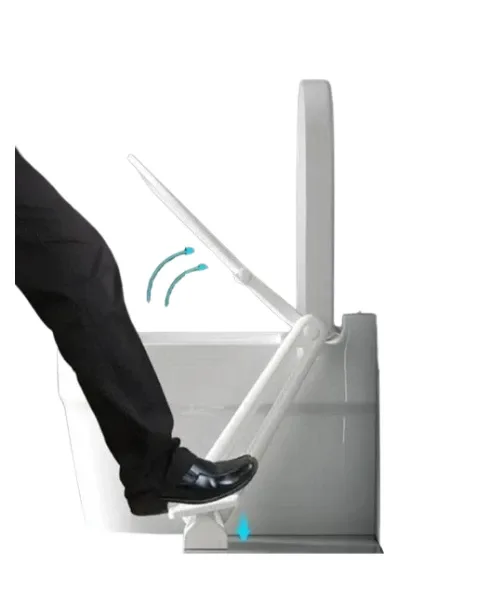 Toilet Seat Cover Leg Lifter