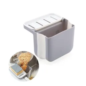 Kitchen Sink Drain Basket And Sponge Holder