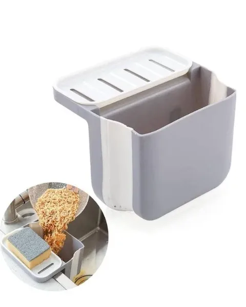 Kitchen Sink Drain Basket And Sponge Holder