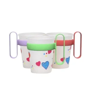 Reusable Disposable Cup Handle. (1 per pack)