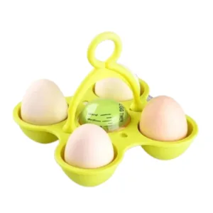 Egg Boiler With Timer And Handle.