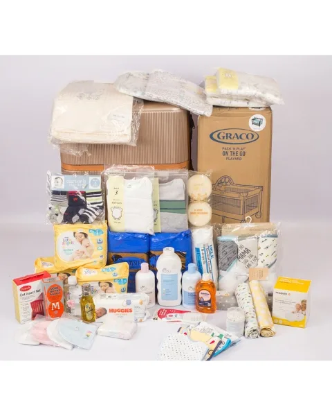 Baby And Mum Gold Hospital Pack.