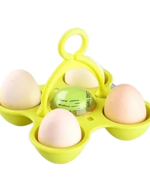 Egg Boiler With Timer And Handle.