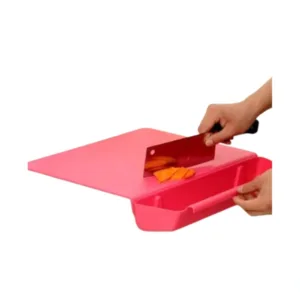 2-In-1 Cutting Board With Collector.