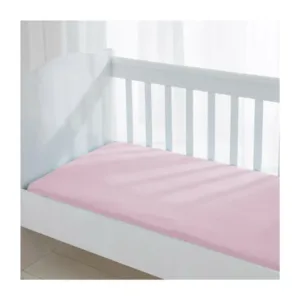 Pink Baby Cot Bedsheet