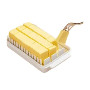 Butter Portioning Storage Dish With Lid.