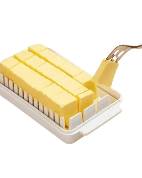 Butter Portioning Storage Dish With Lid.
