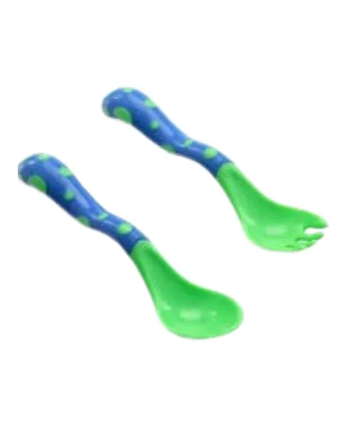 Nuby Baby Fork And Spoon Set