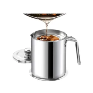 Cooking Oil Filter Mesh Jug.