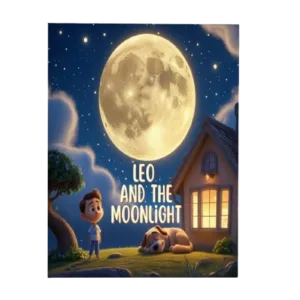Leo And The Moonlight: Bedtime Story