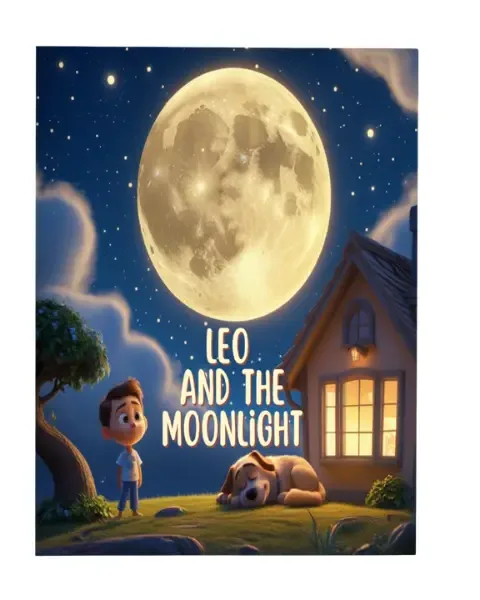 Leo And The Moon: Bedtime Story