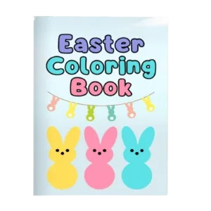 Easter Fun: My 2-In-1 Coloring and Drawing Book
