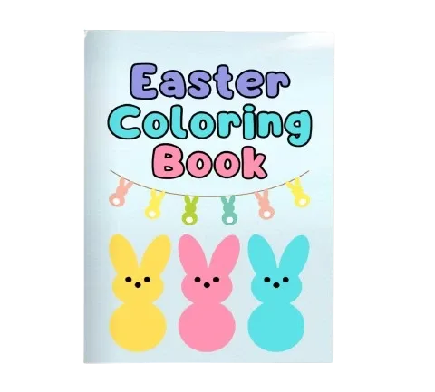 Easter Fun: My 2-In-1 Coloring and Drawing Book