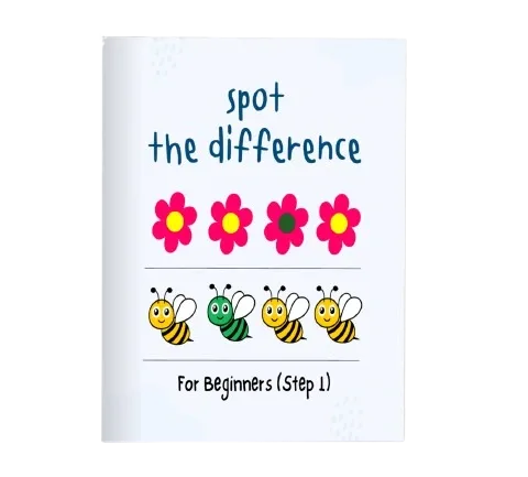 Spot The Difference: Activity Book For Beginners