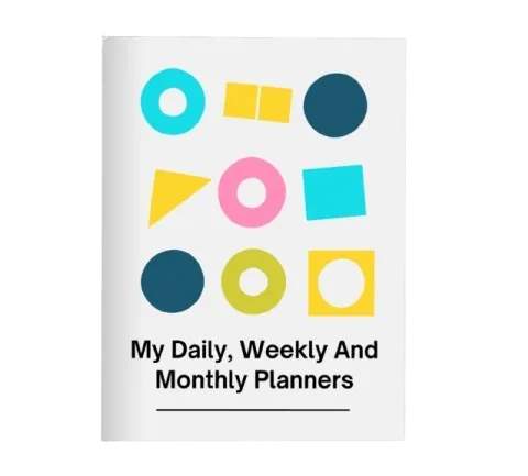 3-In-1 Planner: Daily, Weekly, And Monthly Organizer