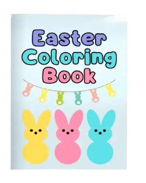 Easter Fun: Coloring and Drawing Book