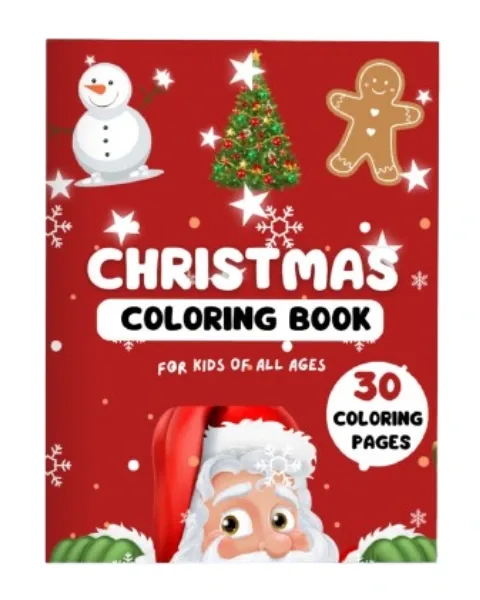 My Christmas Coloring And Drawing Book