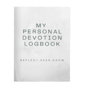 Seek, Reflect, Grow: My Personal Devotion Journal