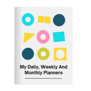 3-In-1 Planner: Daily, Weekly, And Monthly Organizer