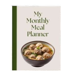 My Monthly Meal Planner: Your Guide to Organized Meals