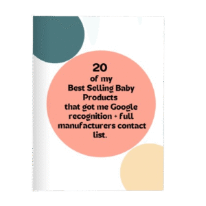 20 Hot-Selling Private Label Baby Products + My Suppliers’ List (eBook)