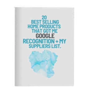 20 Hot Selling Private Label Home Products + My Suppliers’ List (eBook)