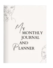 My Monthly Planner & Journal: Stay Organised