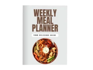 Weekly Meal Planner: Plan Your Nutritious Week with Ease