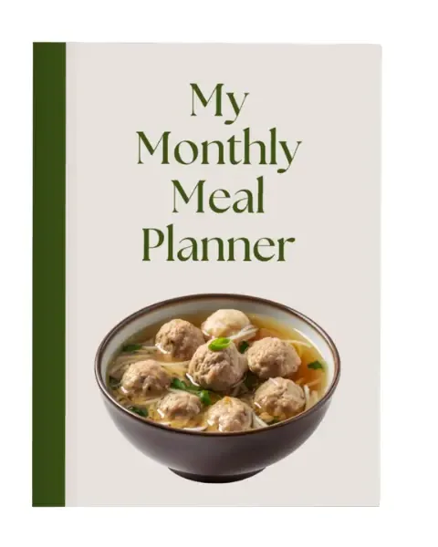 My Monthly Meal Planner