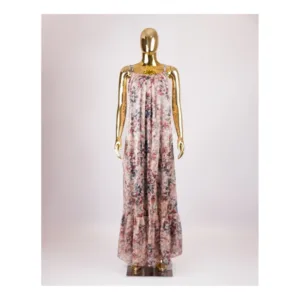 Judith Dress - Lavender Flower Mix (Fully Lined)