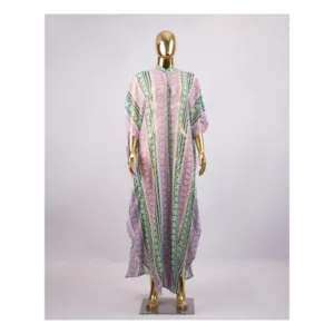 Hallie Shirt Dress Bubu - Lilac Mix