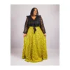 Jade Long Flare Skirt (Fully Lined)